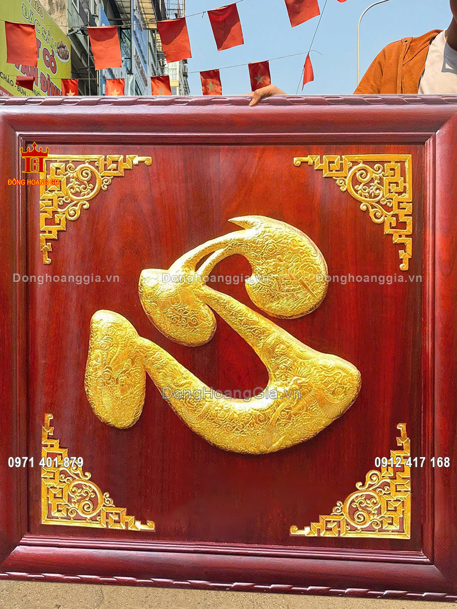 Đồng Hoàng Gia là địa chỉ chế tác tranh chữ tâm thư pháp uy tín chất lượng